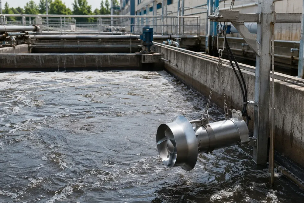 How to Choose the Right Submersible Mixer and Sewage Pumps for Wastewater Treatment Plants?