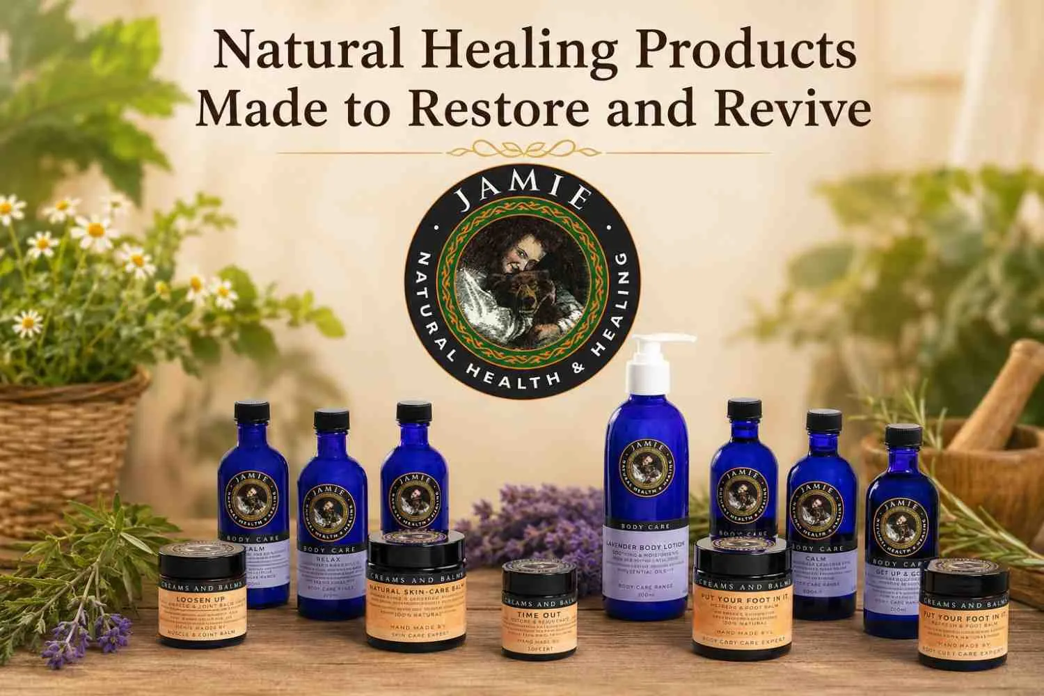 Natural Healing Products Made to Restore and Revive