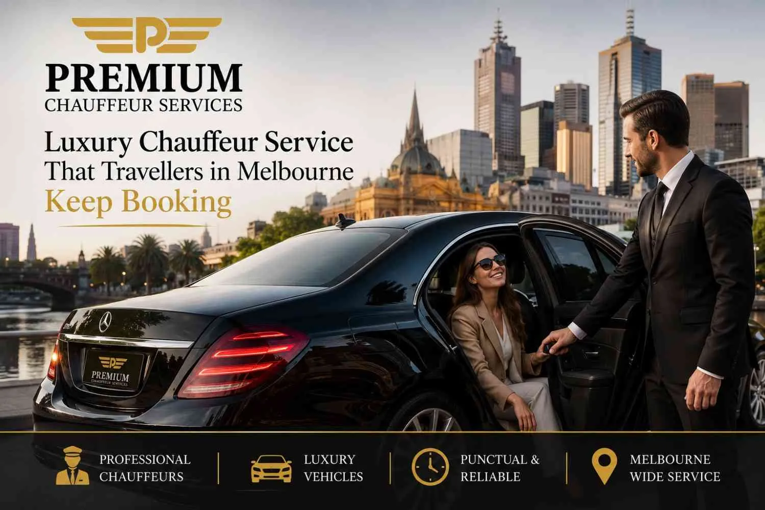 Luxury Chauffeur Service That Travellers in Melbourne Keep Booking