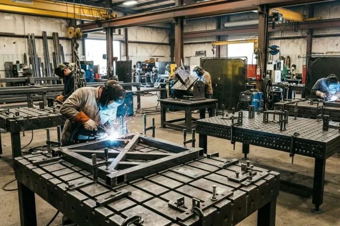 Different Types of Fixturing Tables Used in Welding Industries