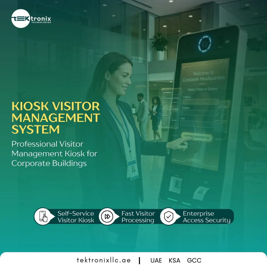 Kiosk Visitor Management System for Hospitals in UAE