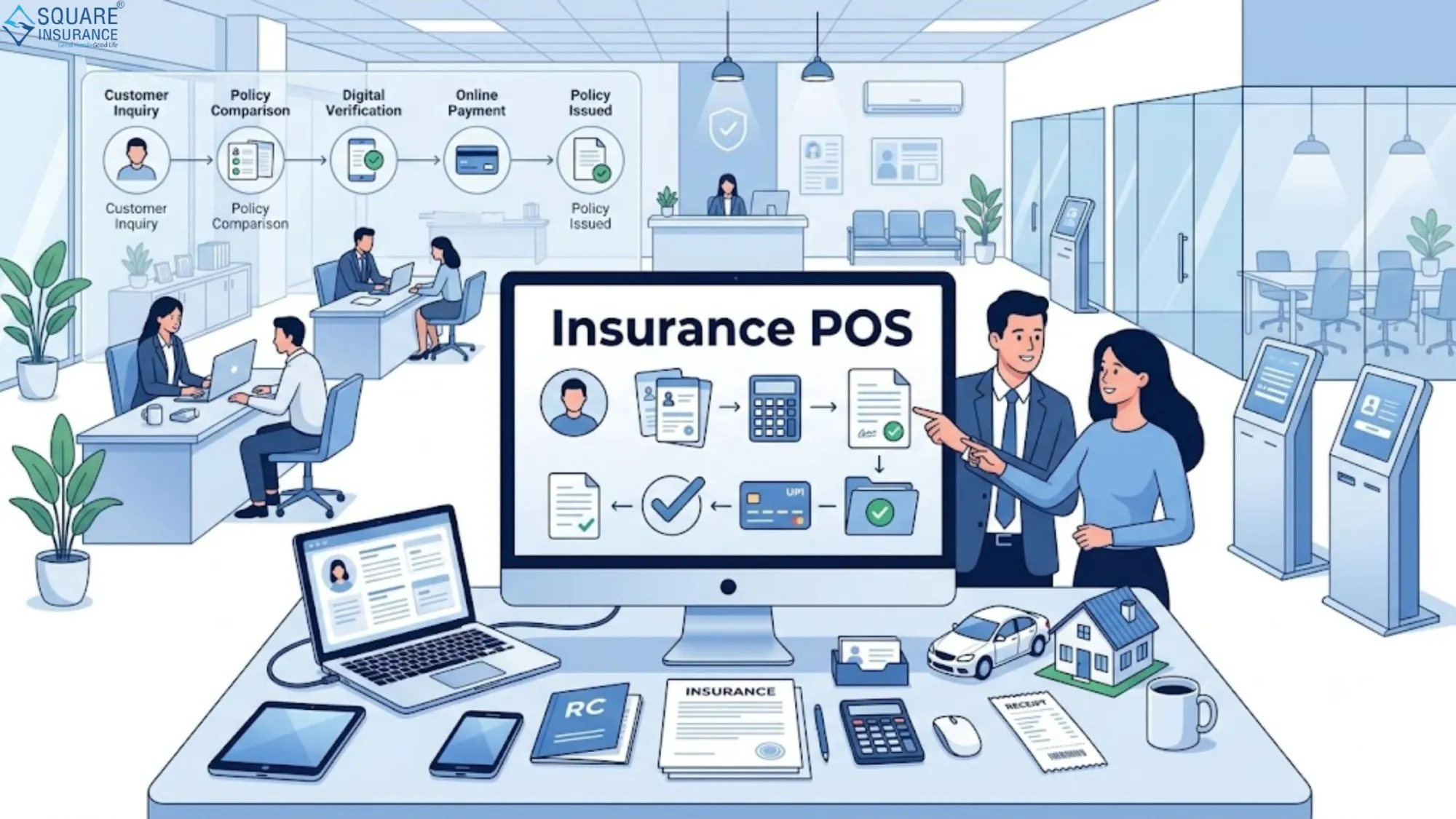 Top Benefits of Using an Insurance POS for Policy Sales Growth