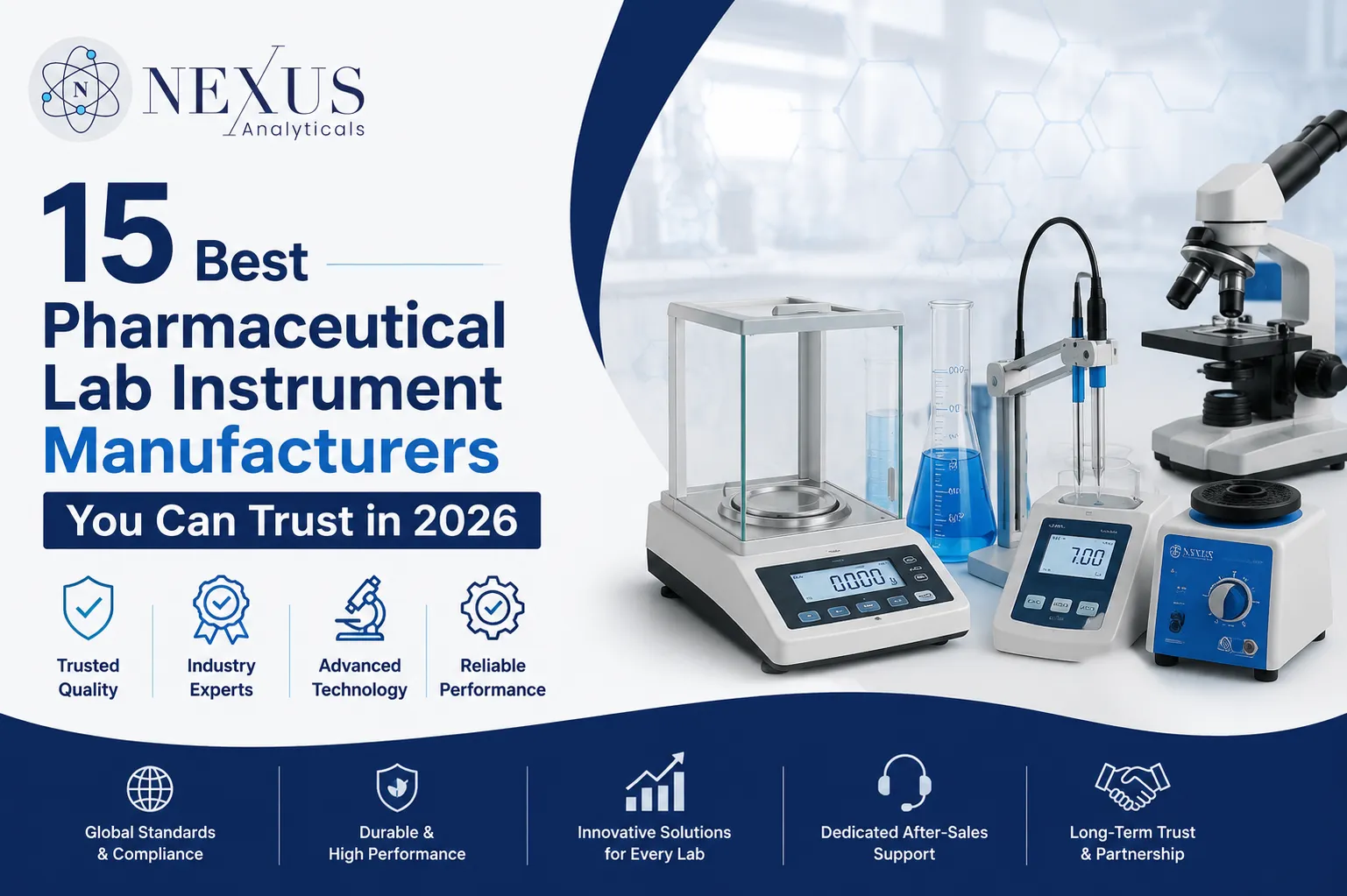 15 Best Pharmaceutical Lab Instrument Manufacturers You Can Trust in 2026