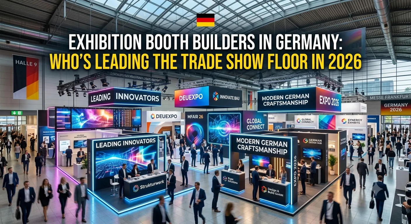 Exhibition Booth Builders in Germany: Who's Leading the Trade Show Floor in 2026