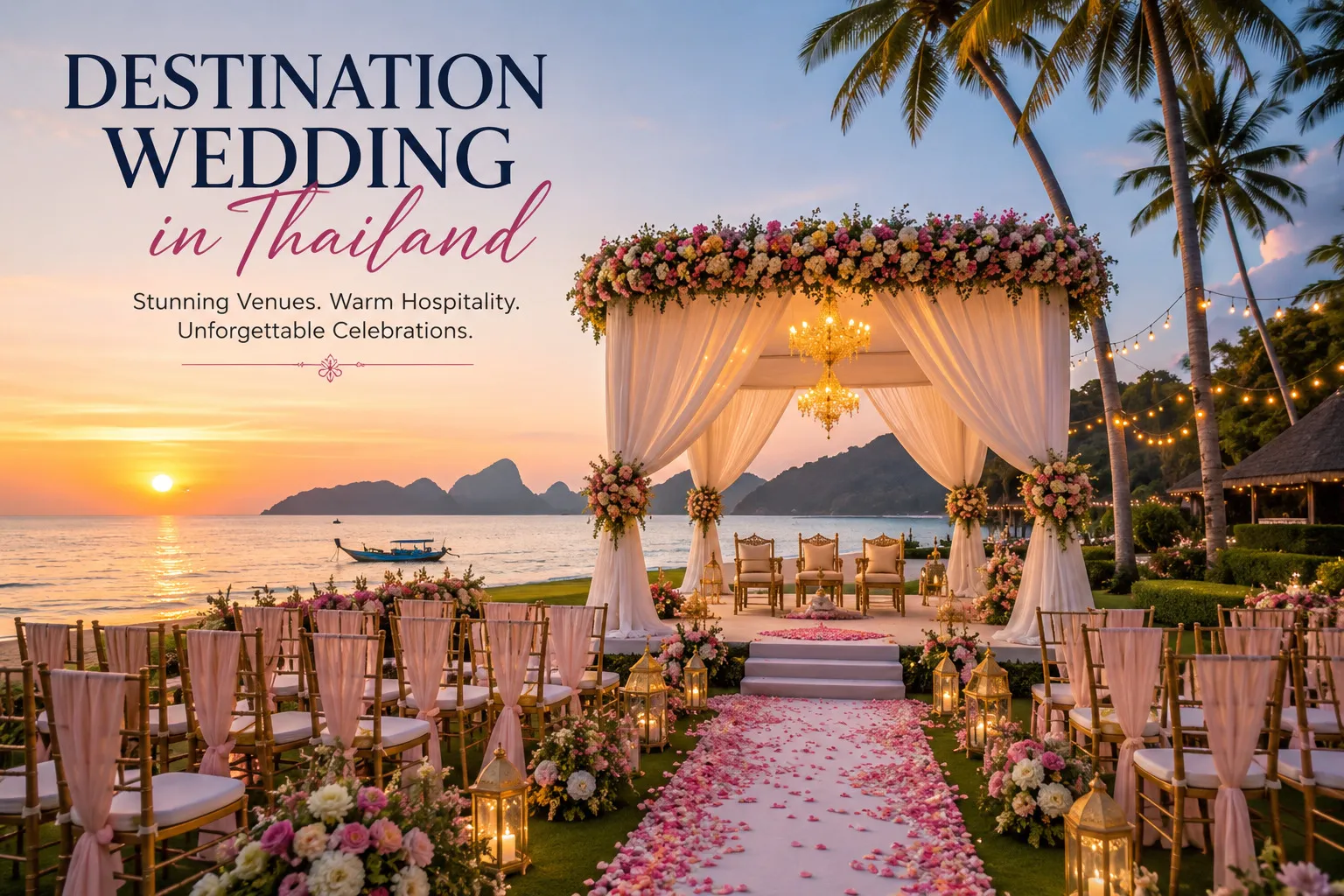 Thailand Destination Wedding: How to Choose the Perfect Wedding Destination in Thailand