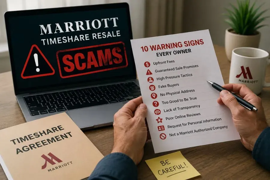 Marriott Timeshare Resale Scams: How to Protect Yourself Before Selling