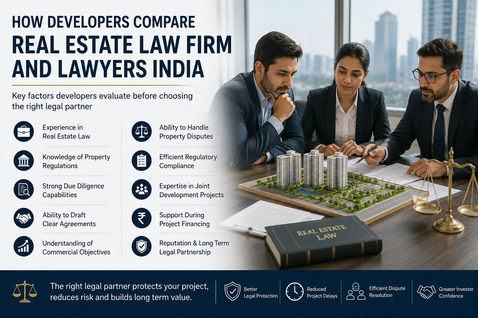 How Developers Compare Real Estate Law Firm and Lawyers India