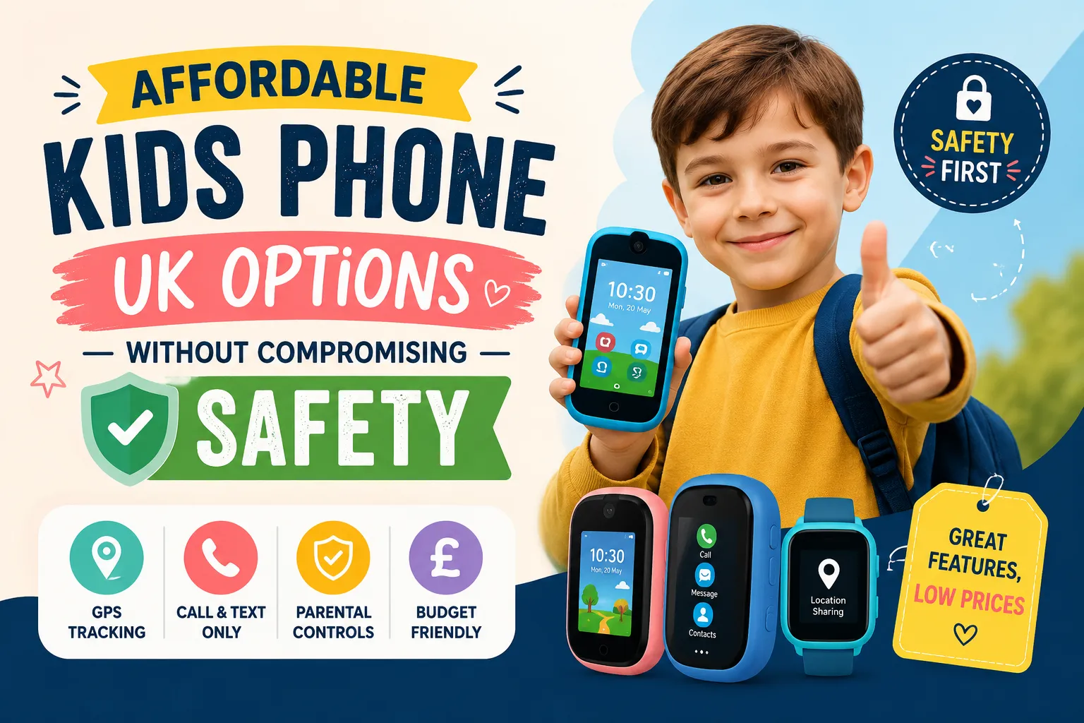 Affordable Kids Phone UK Options Without Compromising Safety  Buying a child's first phone is an important milestone for many families. Parents want their children to stay connected, especially during school, after-school activities, or family outings. At the same time, they want to protect them f