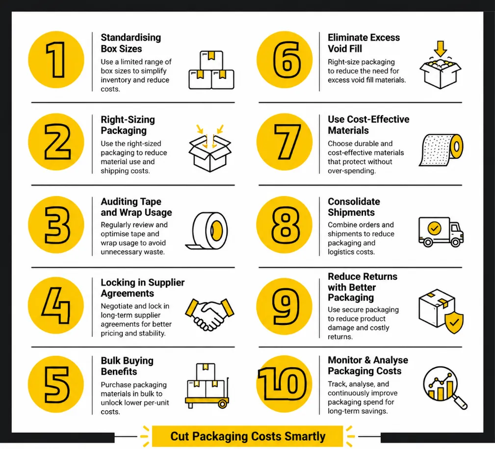 Packaging Economics: How to Compare Prices and Reduce Costs at Scale