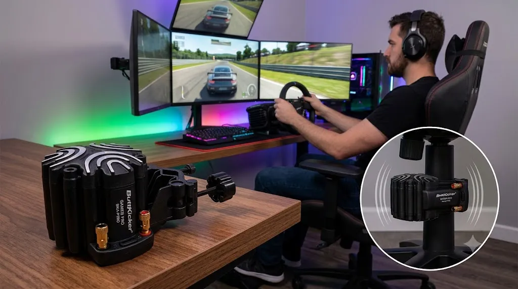 Buttkicker Gamer PRO: Elevate Your Gaming Experience with Powerful Haptic Feedback
