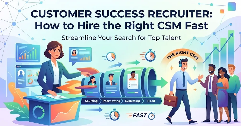 Customer Success Recruiter: How to Hire the Right CSM Fast