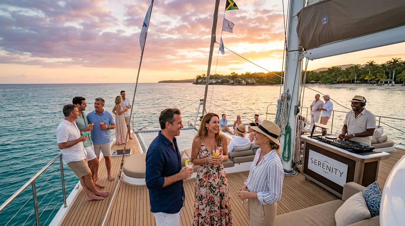 8 Reasons a Negril Adults Sunset Catamaran Party Feels So Energetic
