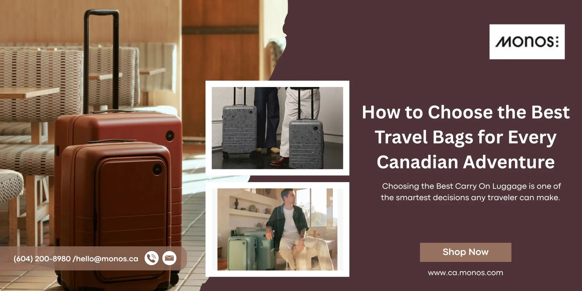 How to Choose the Best Travel Bags for Every Canadian Adventure