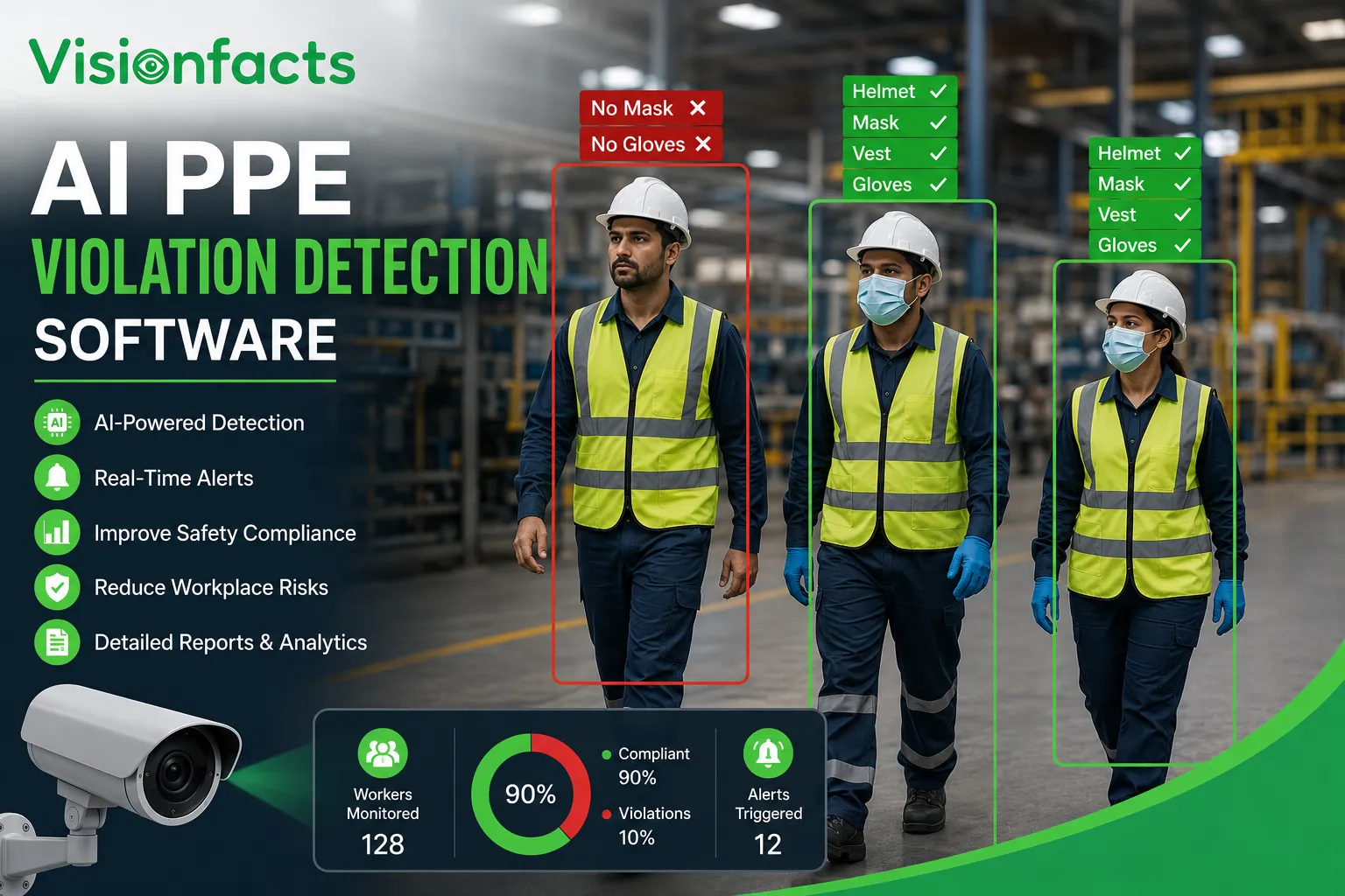 How AI PPE Violation Detection Software Is Reducing Workplace Accidents in 2026