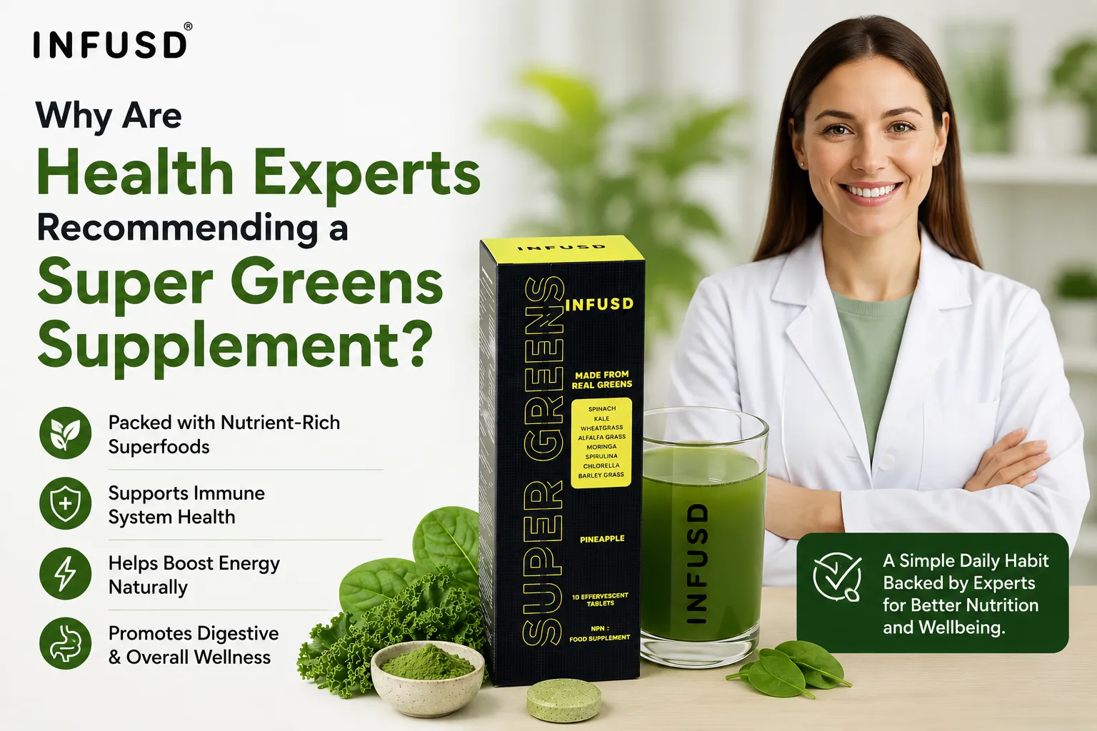 Why Are Health Experts Recommending a Super Greens Supplement?
