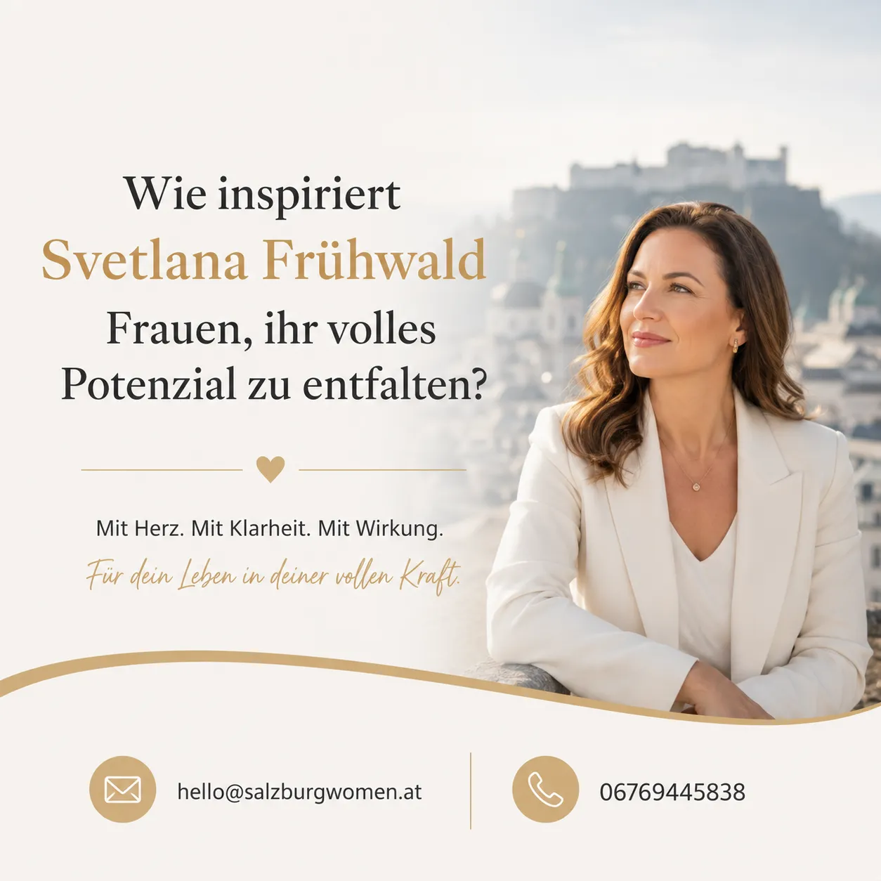 Wie inspiriert Svetlana Frühwald Frauen, ihr volles Potenzial zu entfalten?