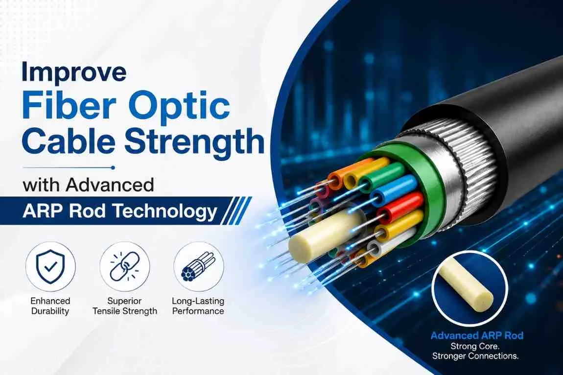 Improve Fiber Optic Cable Strength with Advanced ARP Rod Technology