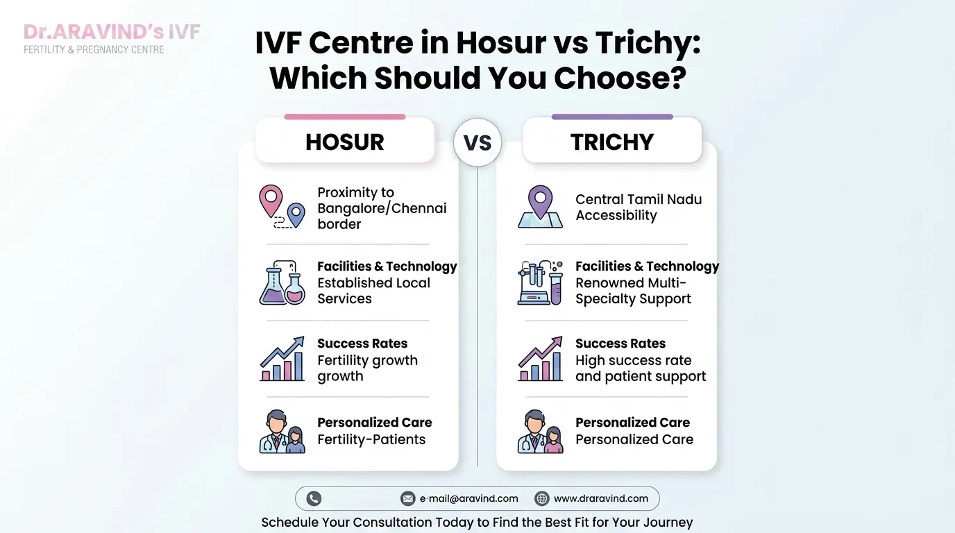 IVF Centre in Hosur vs Trichy: Which Should You Choose?