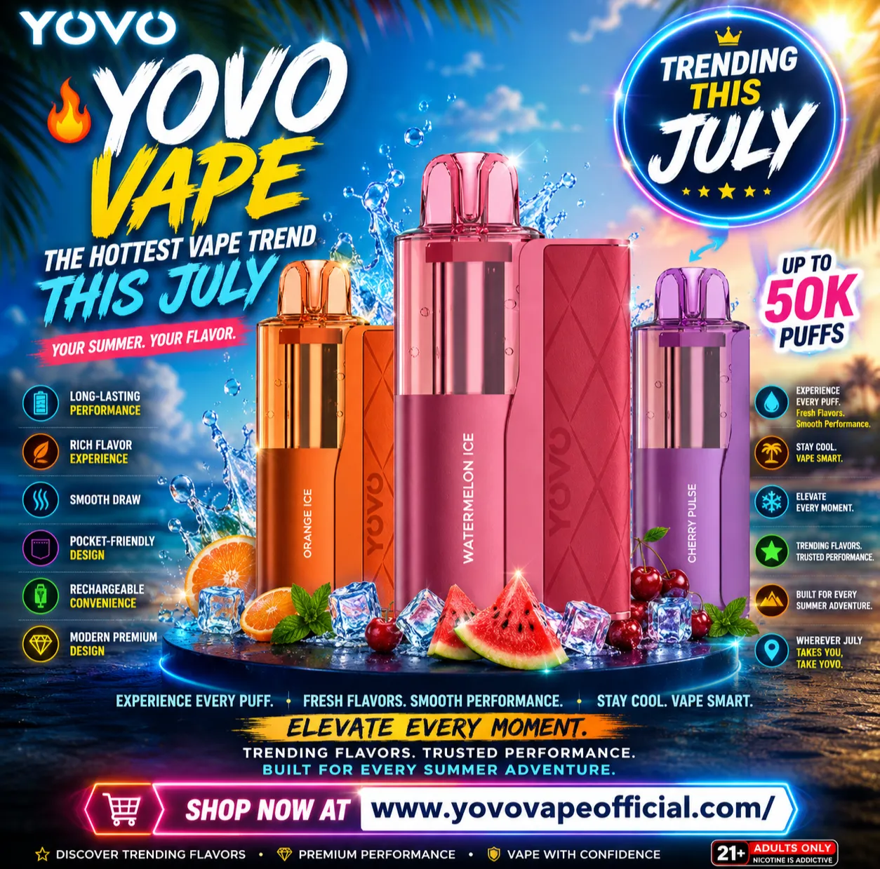 YOVO Vape: Compact, Portable, and Ready to Go