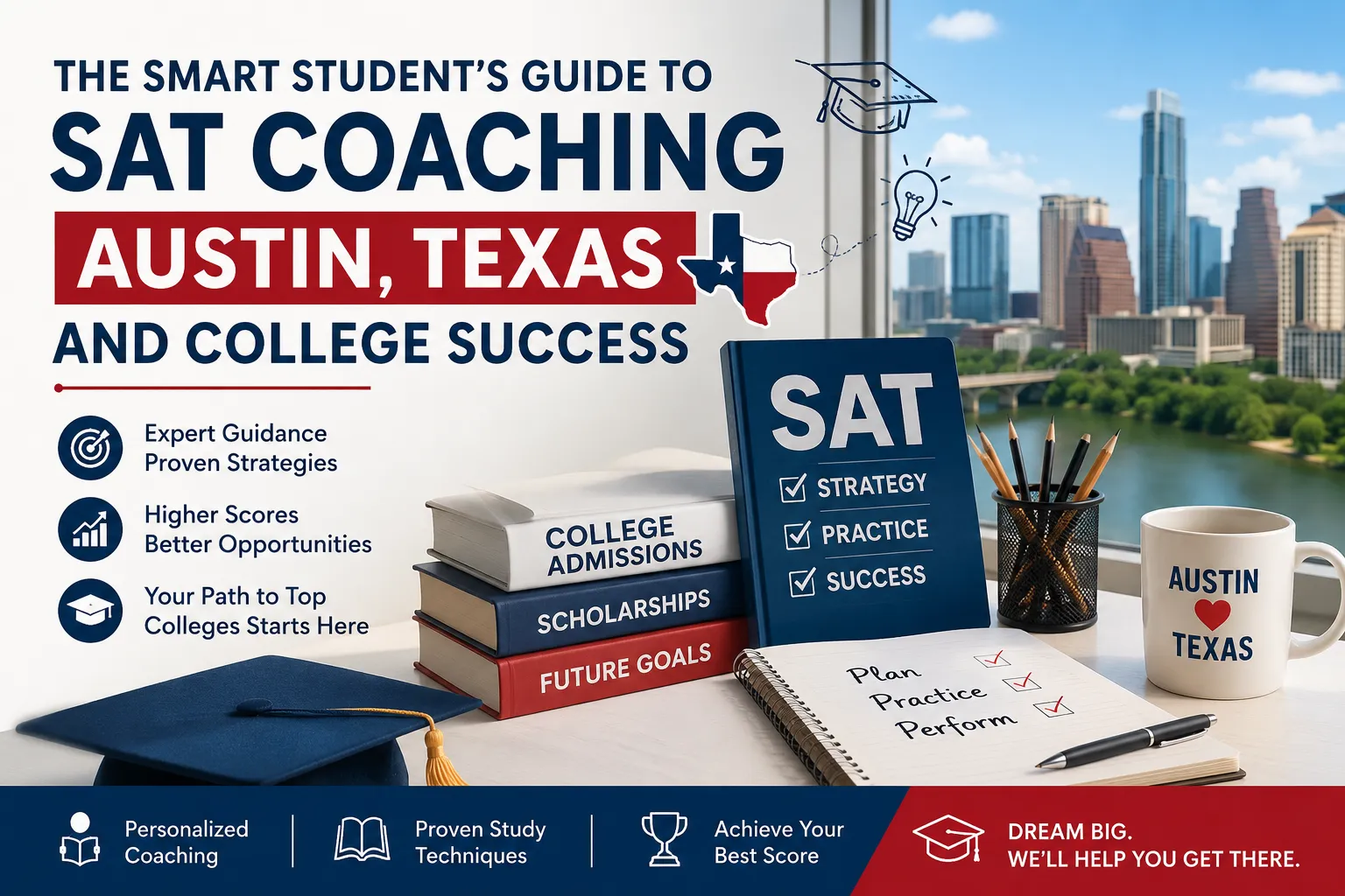 The Smart Student's Guide to SAT Coaching Austin, Texas and College Success