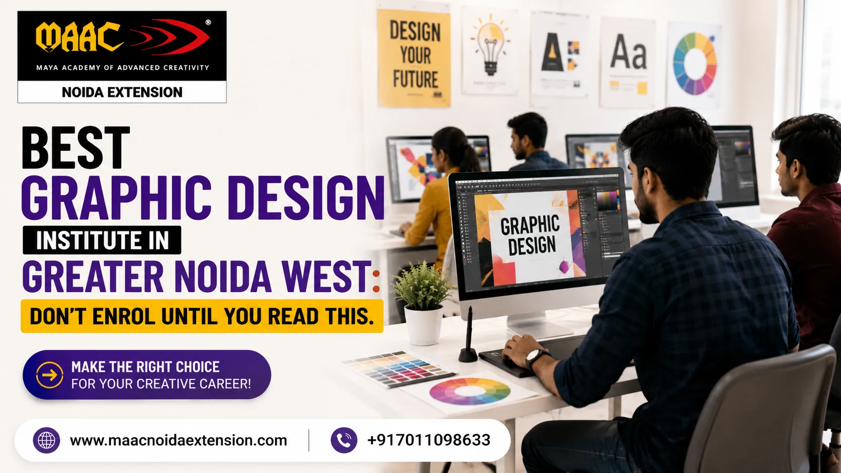 Best Graphic Design Institute in Greater Noida West: Don't Enrol Until You Read This