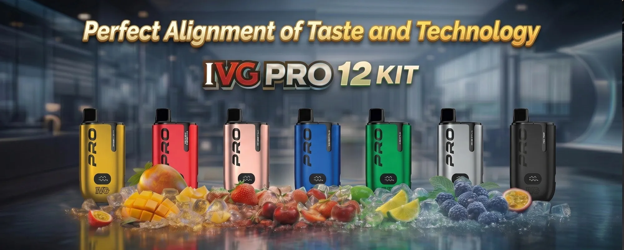 Why More UK Vapers Are Choosing the IVG Pro 12 for Everyday Vaping