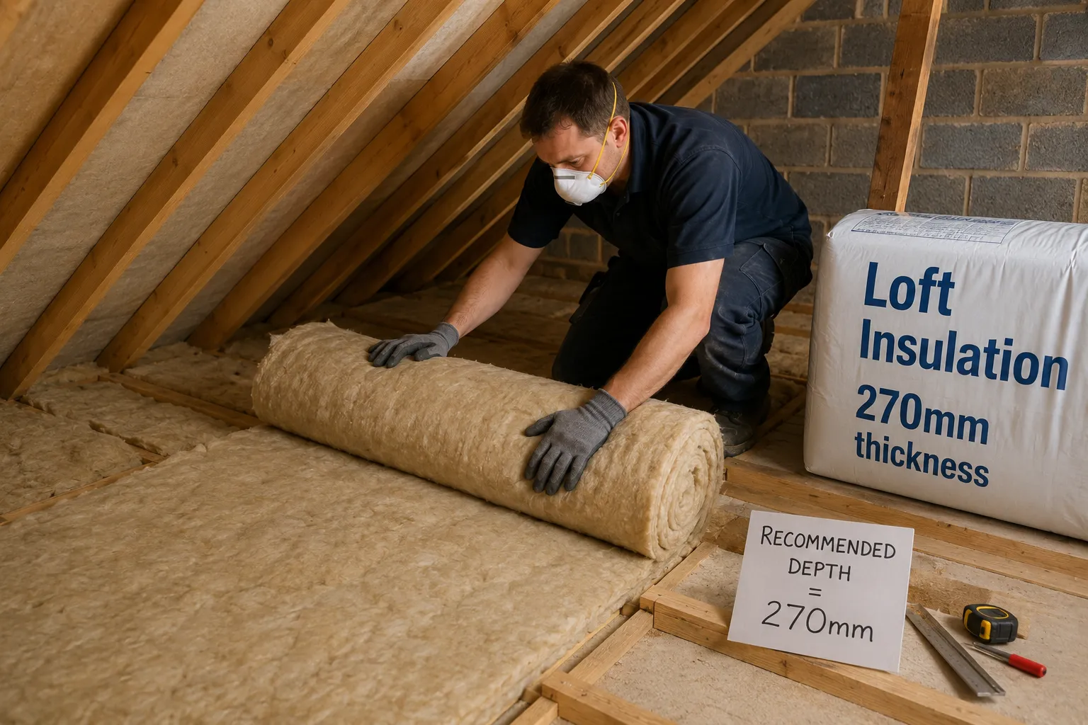 Loft Insulation Depth: How Much Do You Need and How Much Will You Save?