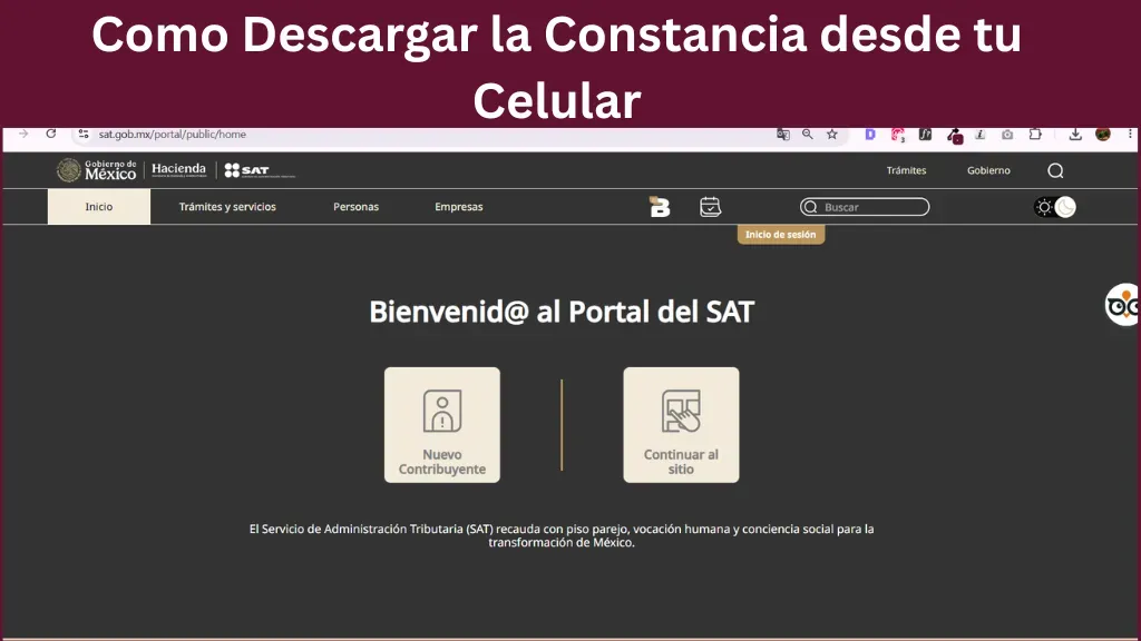 como sacar la constancia de situacion fiscal
