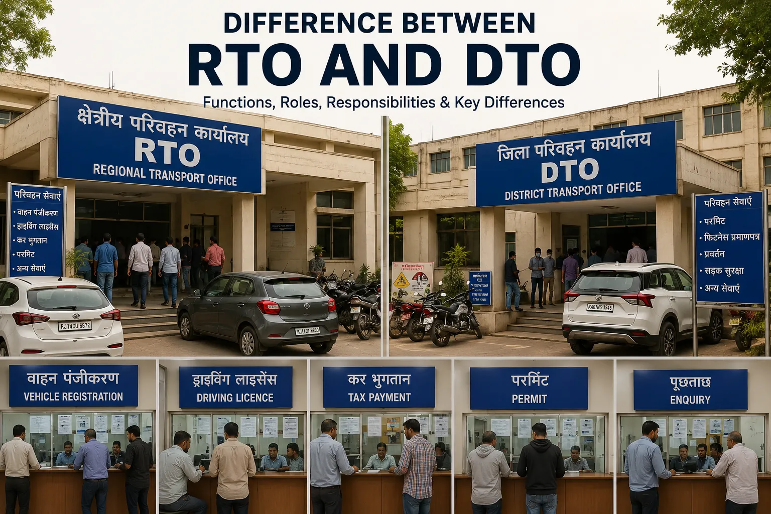 Difference Between RTO and DTO: Meaning, Functions, Roles & Key Differences