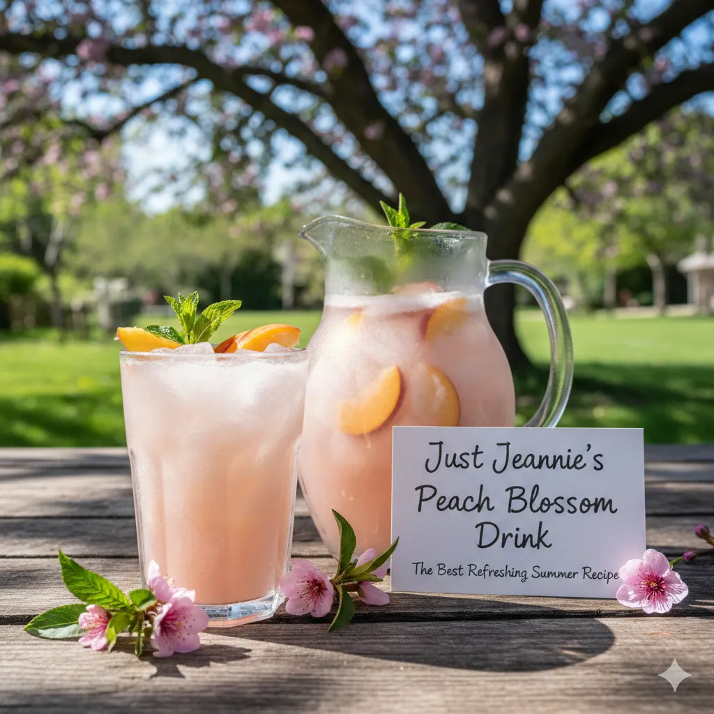 Peach Blossom Drink: A Refreshing Summer Cocktail You'll Want to Make Again and Again