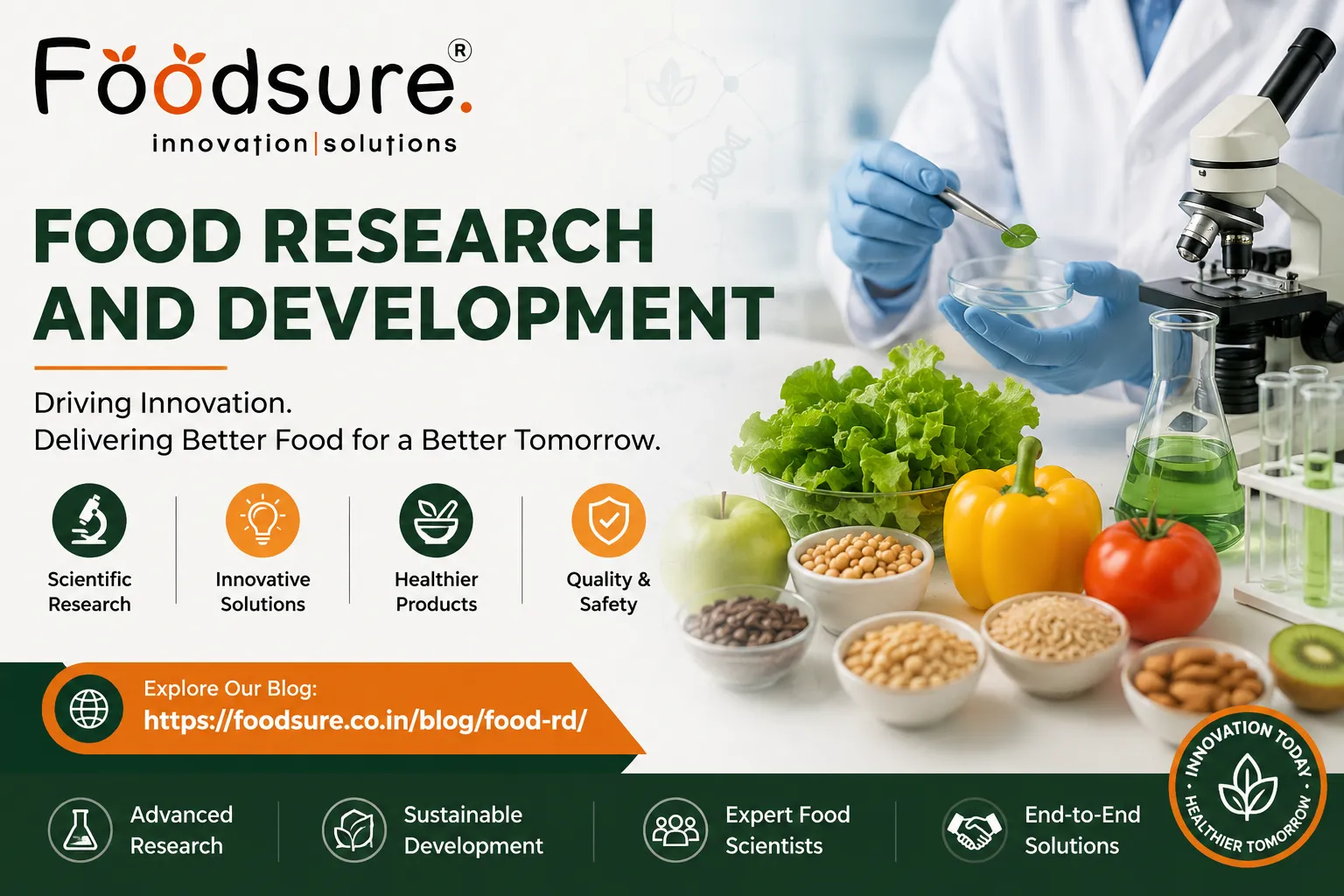Food Research and Development: Driving Innovation in the Modern Food Industry