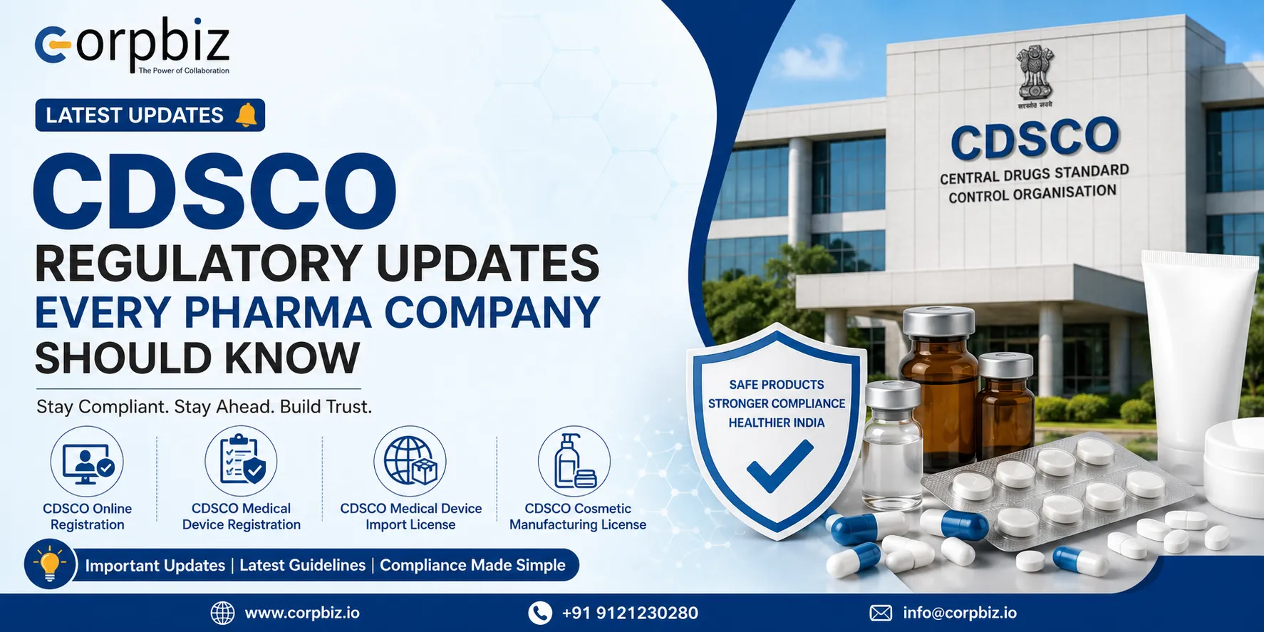CDSCO Regulatory Updates Every Pharma Company Should Know