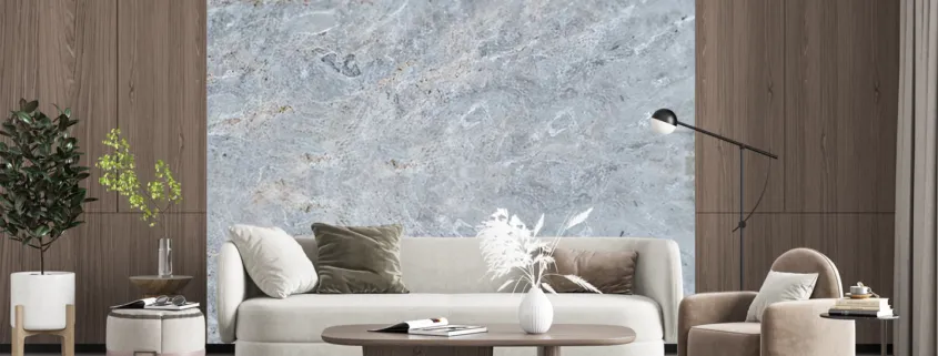 Modern Living Rooms: Chic Marble Wall Trends You Will Love