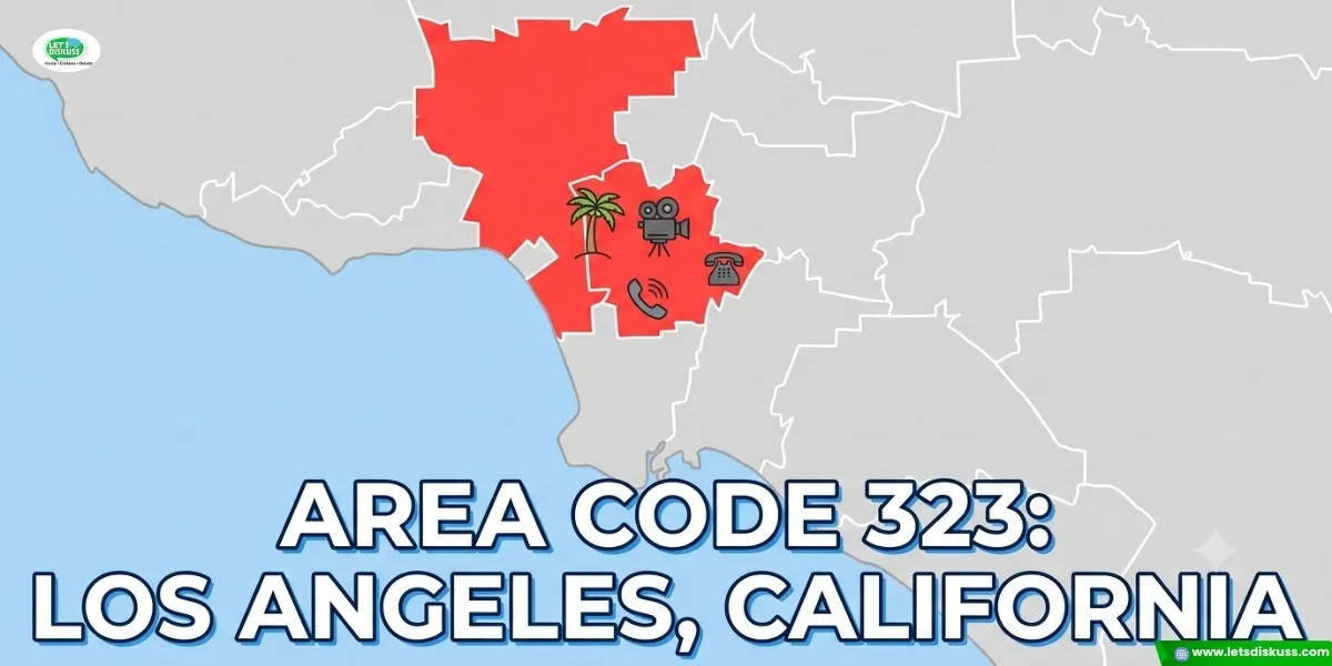 323 Area Codes: Uncovering LA's Donut Map and Cities