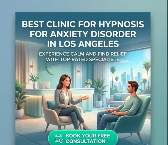 Best Clinic for Hypnosis for Anxiety Disorder in Los Angeles