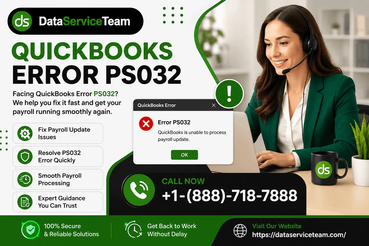 QuickBooks Error PS032: Complete Guide to Fixing Payroll Update Failures