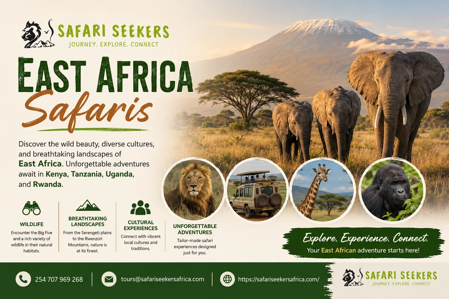 Discover Remarkable Wildlife Adventures Across East Africa
