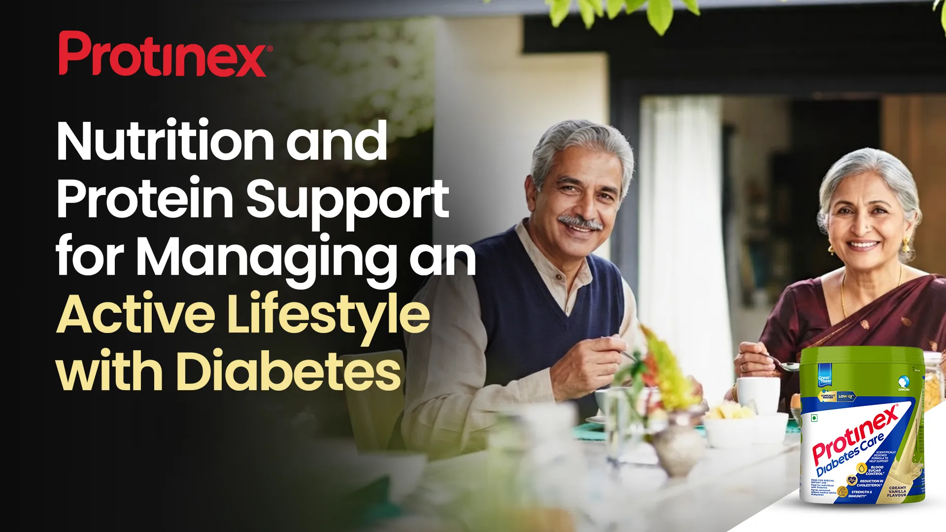 Nutrition and Protein Support for Managing an Active Lifestyle with Diabetes