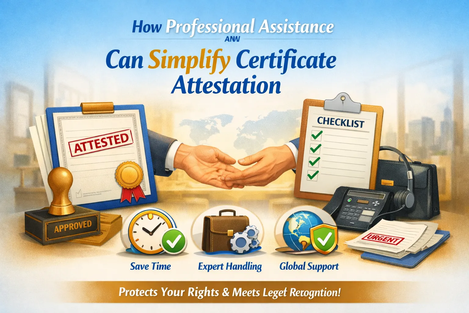 How Professional Assistance Can Simplify Certificate Attestation