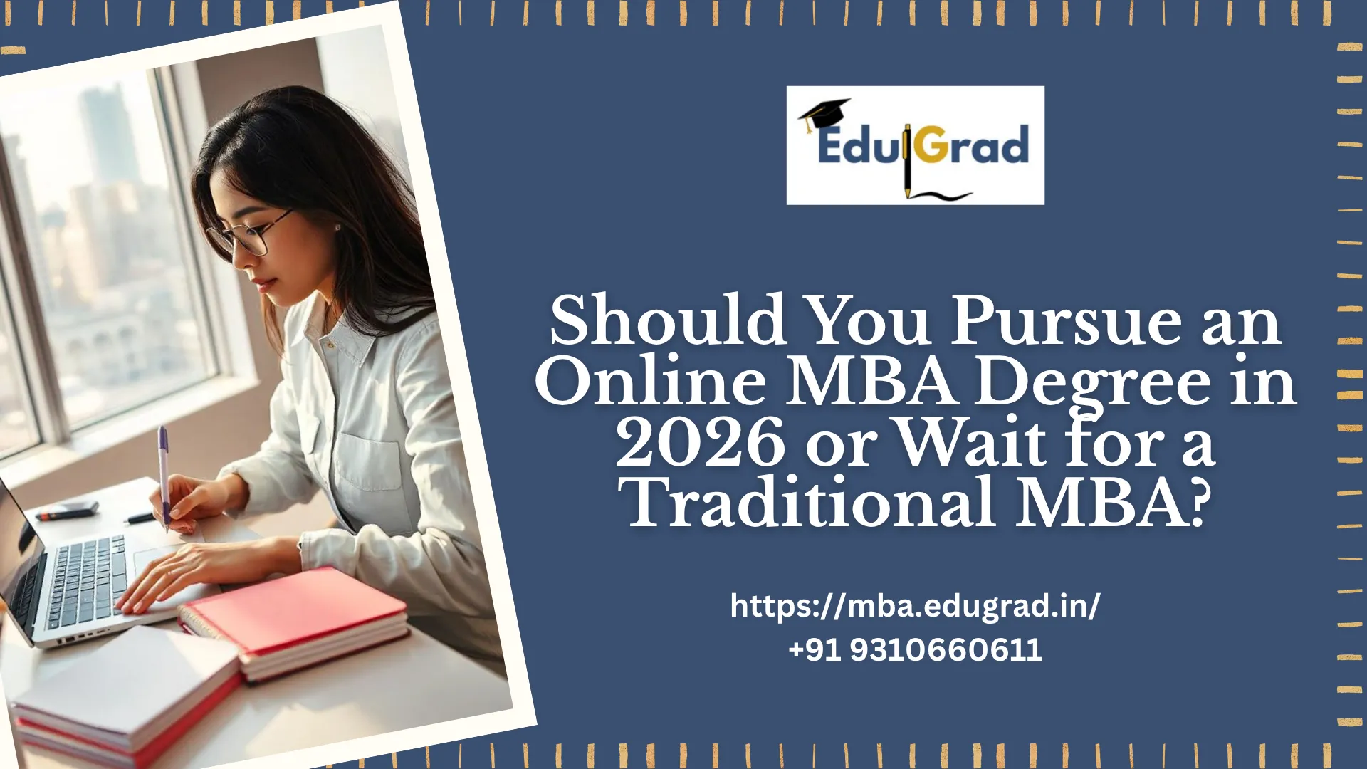 Should You Pursue an Online MBA Degree in 2026 or Wait for a Traditional MBA?