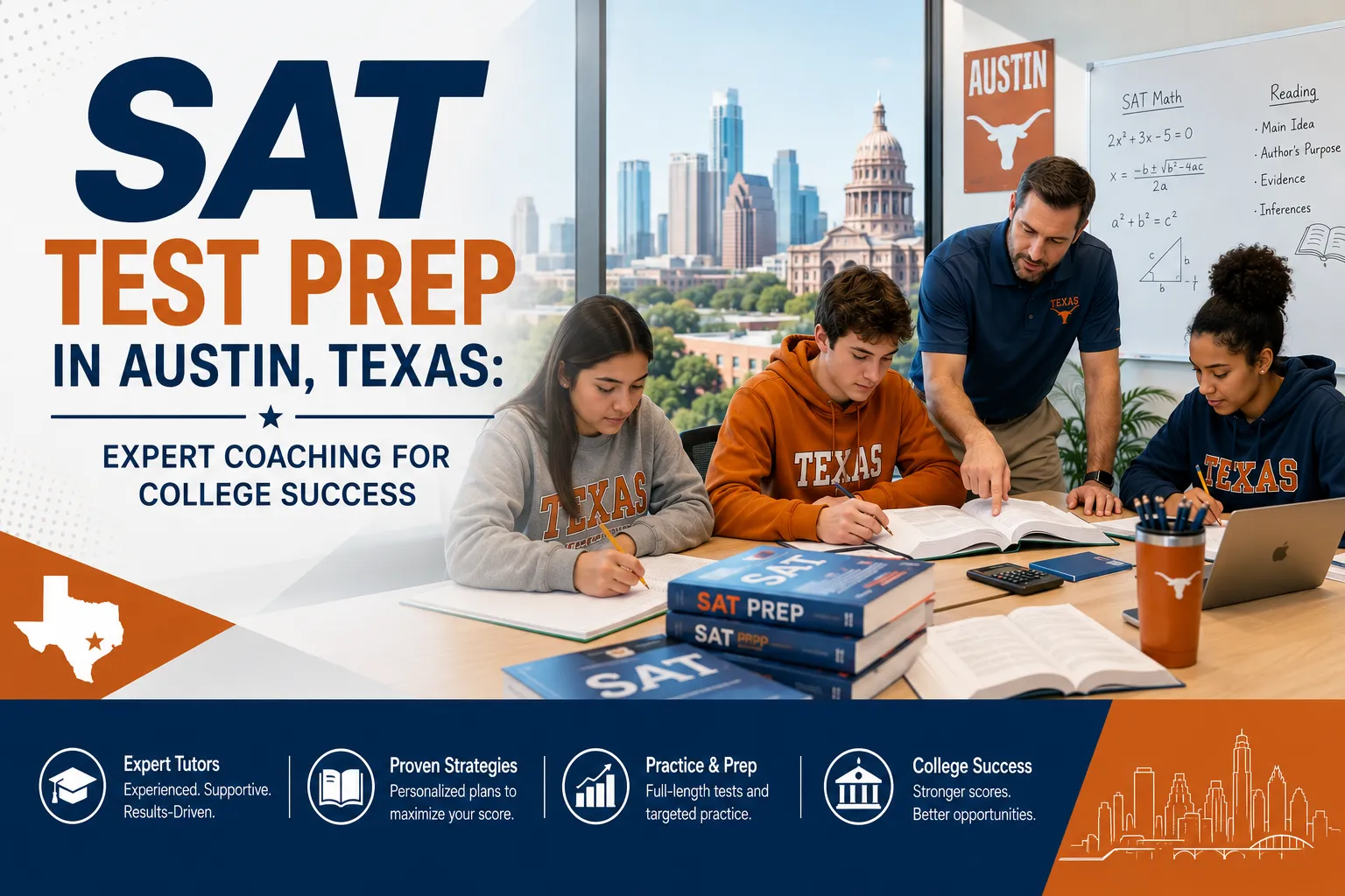SAT Test Prep in Austin, Texas: Expert Coaching for College Success