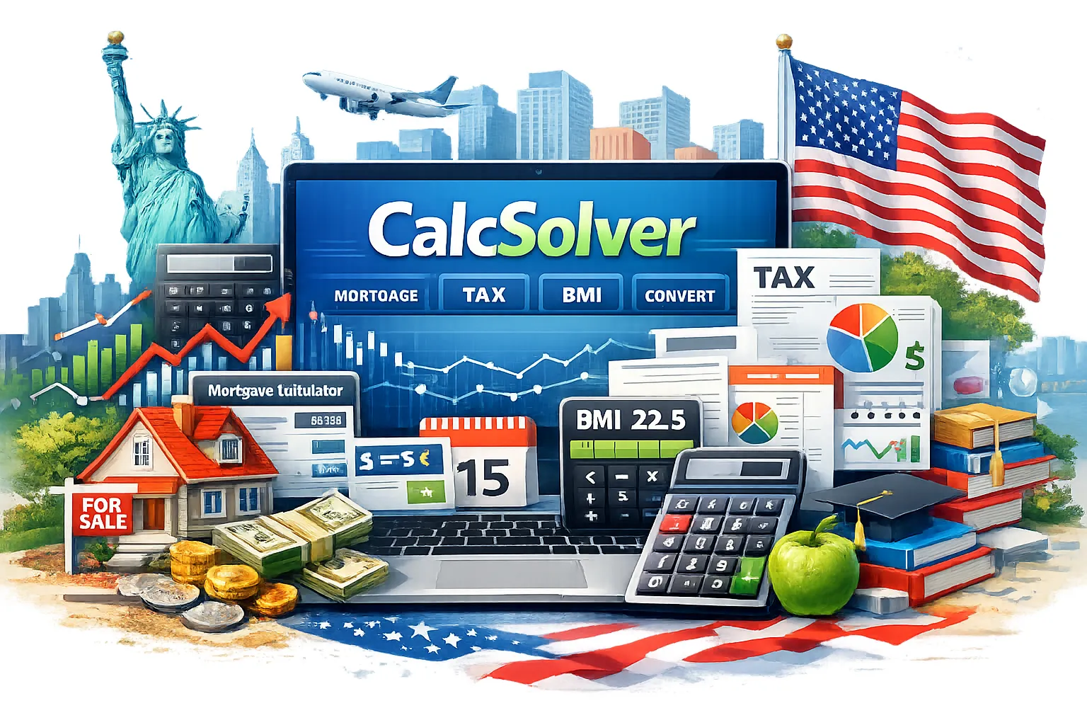 CalcSolver: The All-in-One Online Calculator Platform for Americans