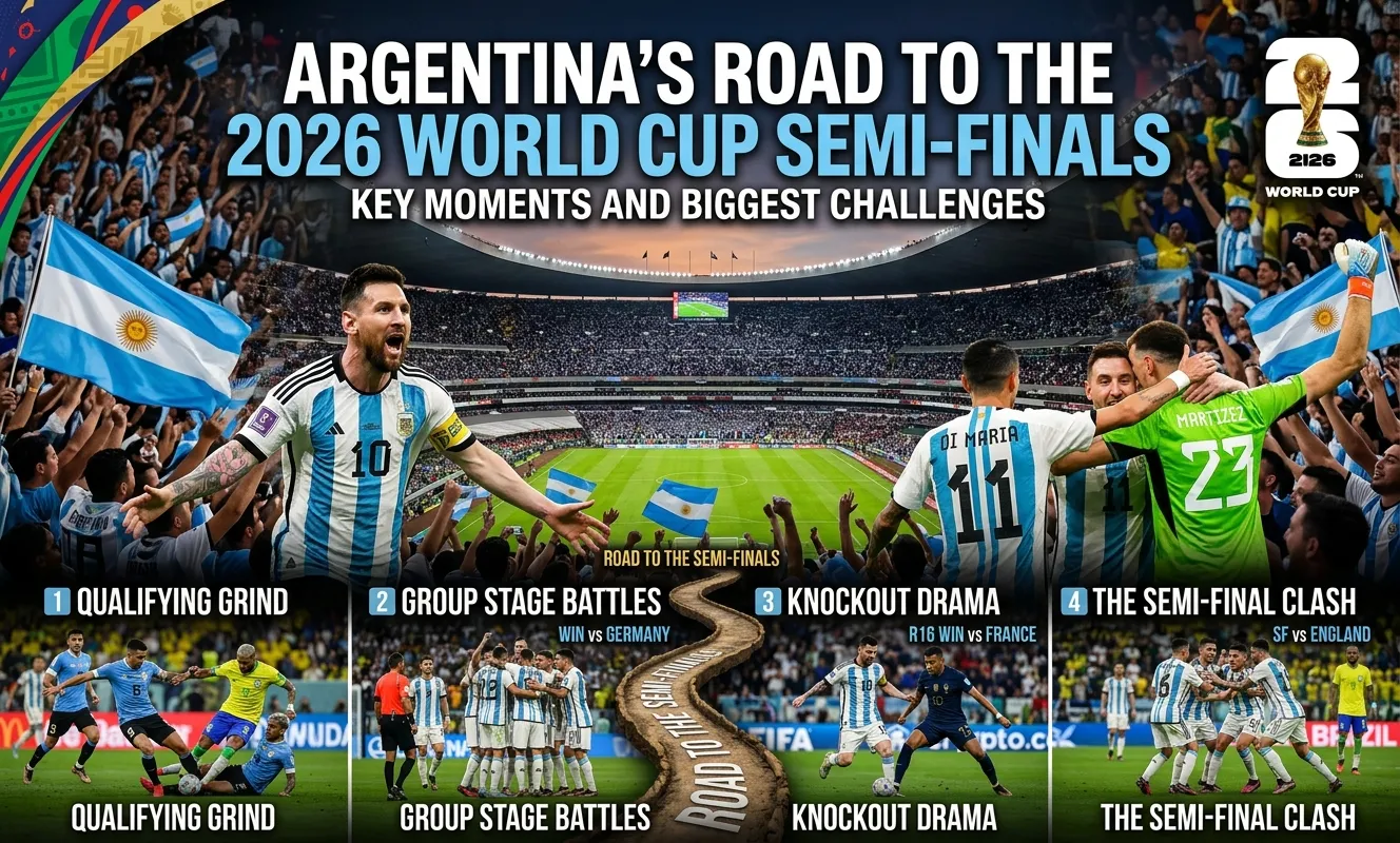 Argentina's Road to the 2026 World Cup Semi-Finals: Key Moments and Biggest Challenges