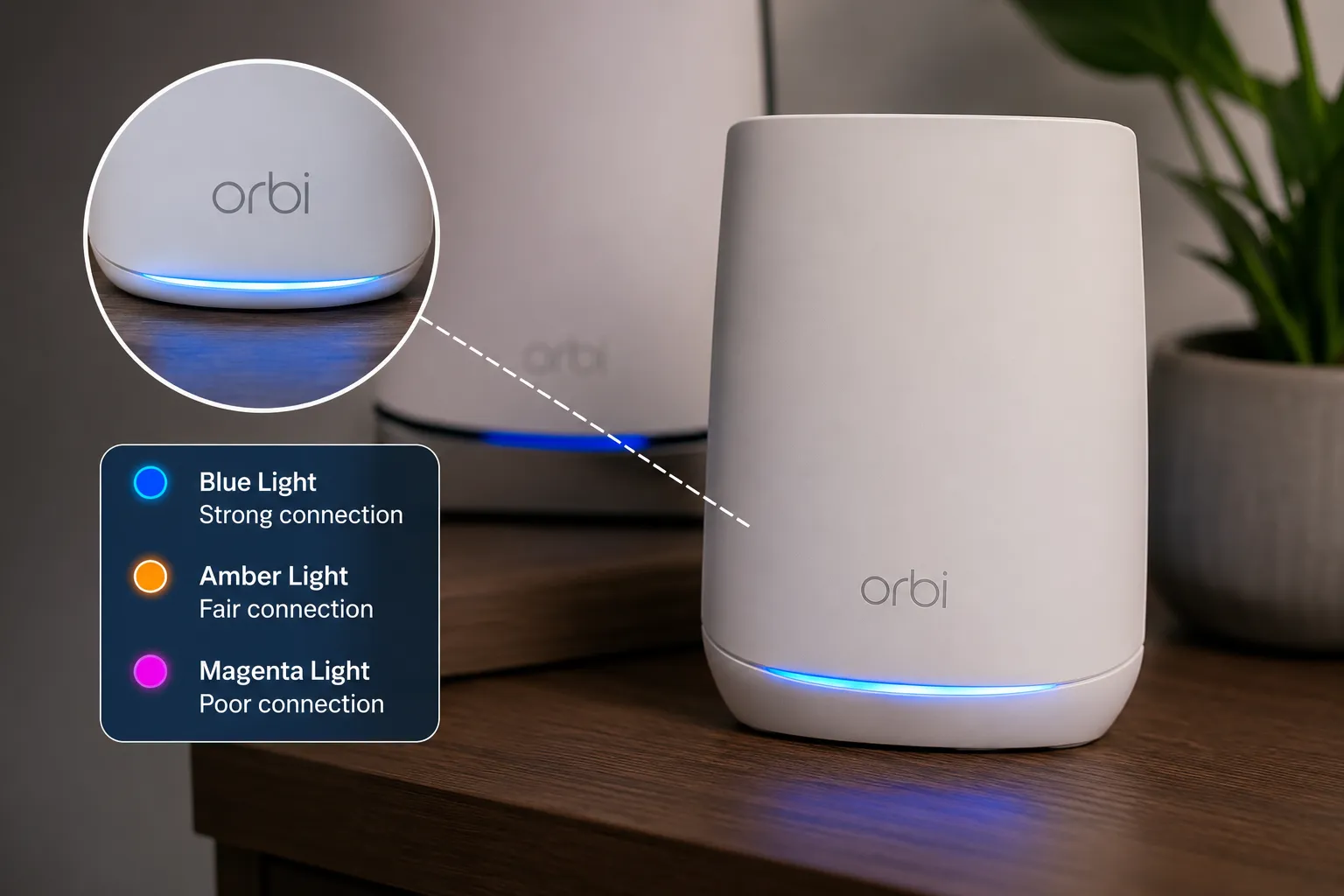 Why Is My Orbi Satellite Blue Light Not Turning Off?