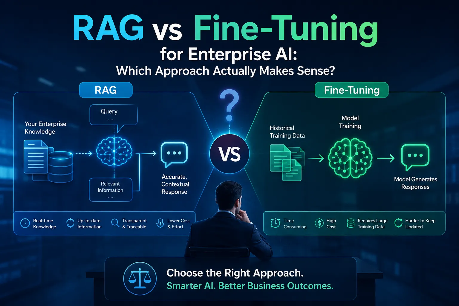 RAG vs Fine-Tuning for Enterprise AI: Which Approach Actually Makes Sense?