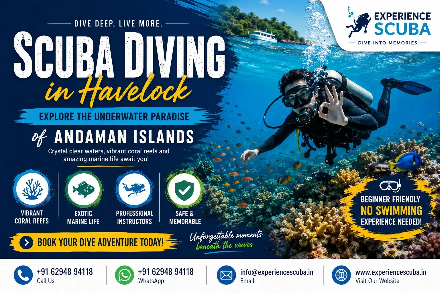 Scuba Diving in Havelock: A Complete Guide to Exploring the Underwater Wonders of Andaman