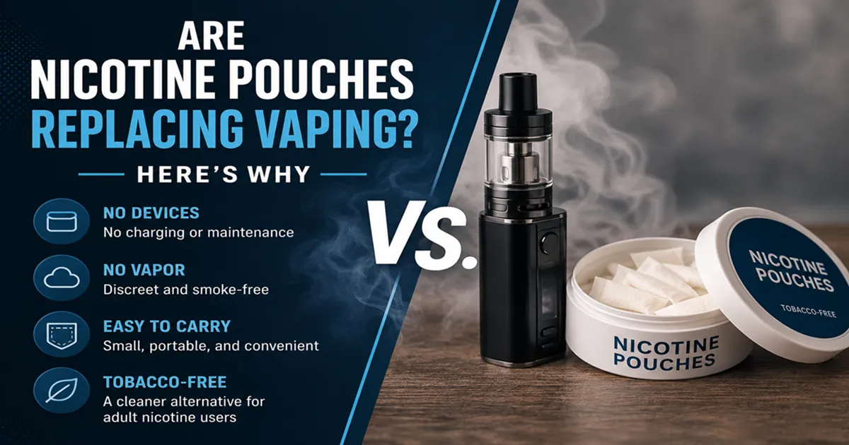 Are Nicotine Pouches Replacing Vaping? Here's Why | USA NICO