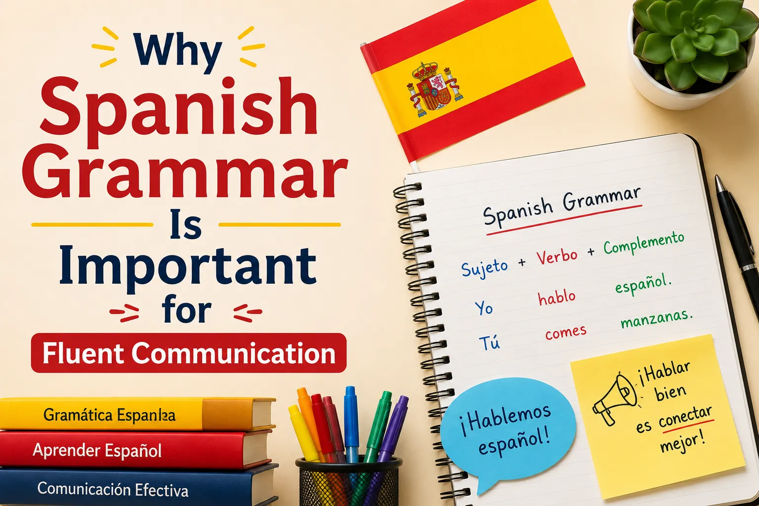 Why Spanish Grammar Is Important for Fluent Communication
