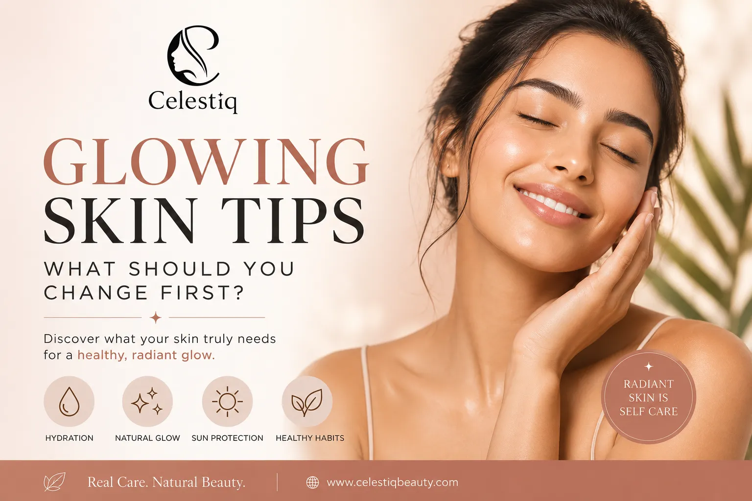 Why Healthy Glowing Skin Depends on More Than Skincare Products