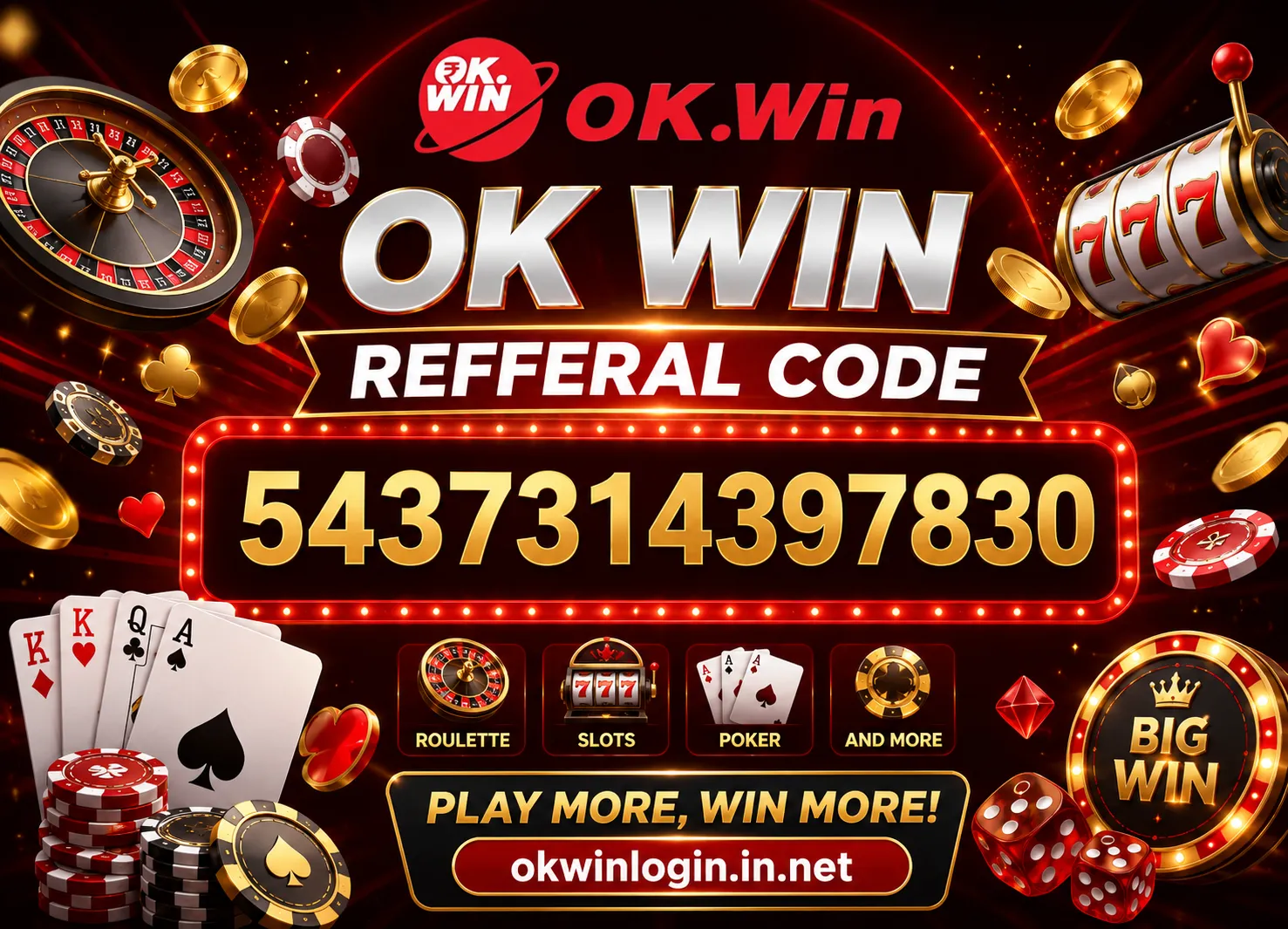 Latest Ok Win Referral Code 2026 – Claim Signup Bonus